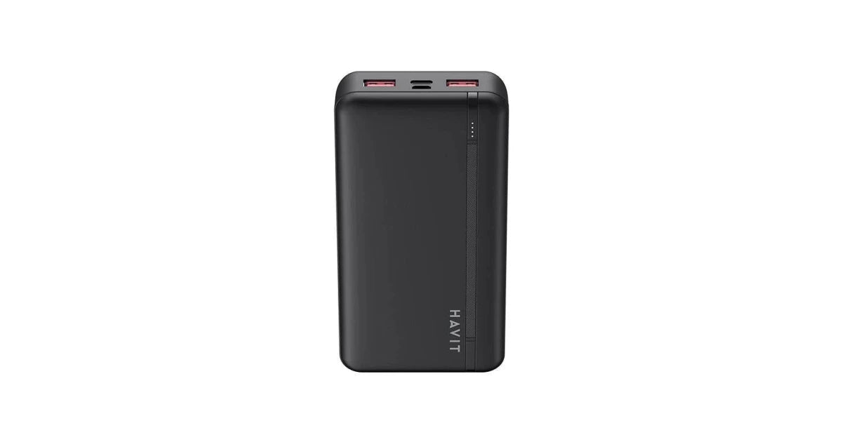HAVIT PB92 Smart Portable Power Bank – 20,000mAh (Black)