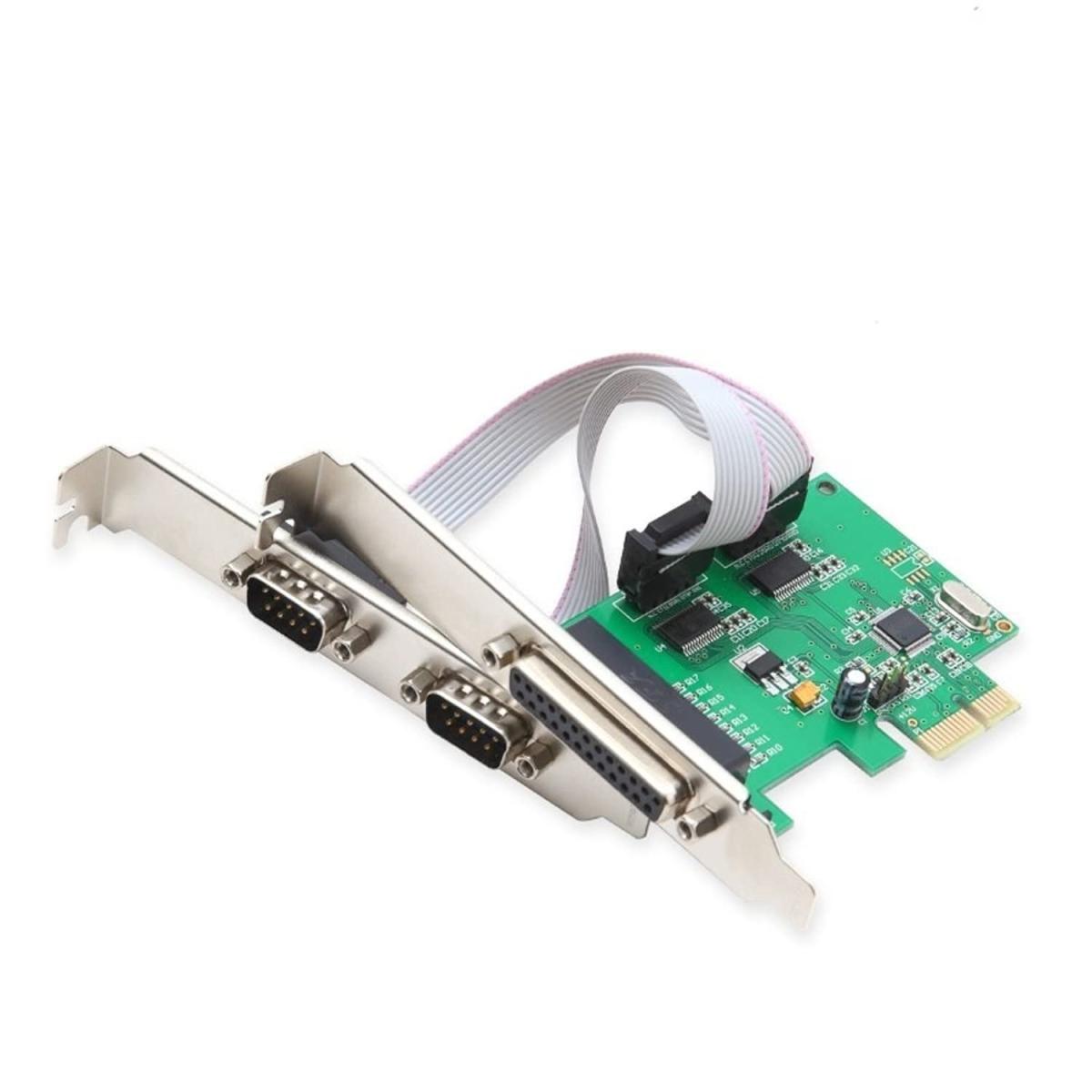 PCI Combo Parallel Serial Card 1x Parallel 2x Serial Express Card