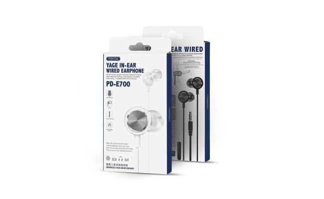 Proda Pd E700 Yage Series In Ear Wired Earphone