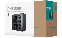 Deepcool Gamer Storm PN1000D 1000W 80+ Gold ATX 3.1 + PCI-E 5.1 Active PFC + Full Bridge SRC LLC + DC to DC, Hydro Bearing, 120mm Fan Size, Black