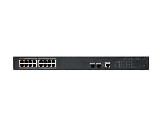 HAING HI-SW2406K 10/100/1000 Gigabit 24 Port Smart POE Switch with 2 Port SFP