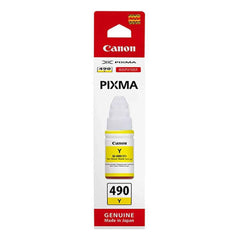 Canon PG-490Y Yellow Inkjet Cartridge Compatible with G-1400 ,G-3400