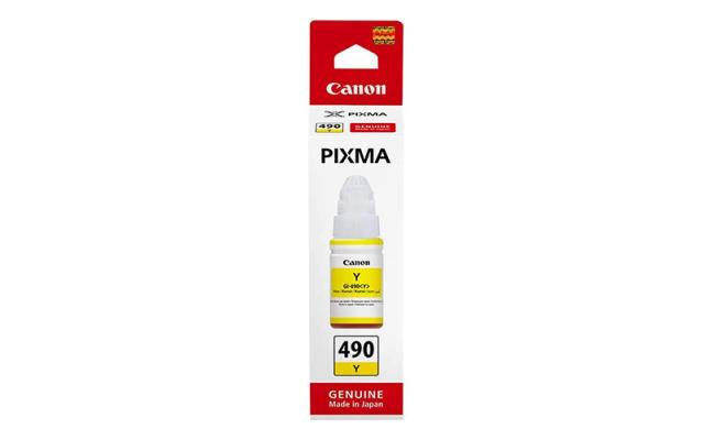 Canon Pg 490y Yellow Inkjet Cartridge Compatible with G 1400, g 3400, printers & supplies