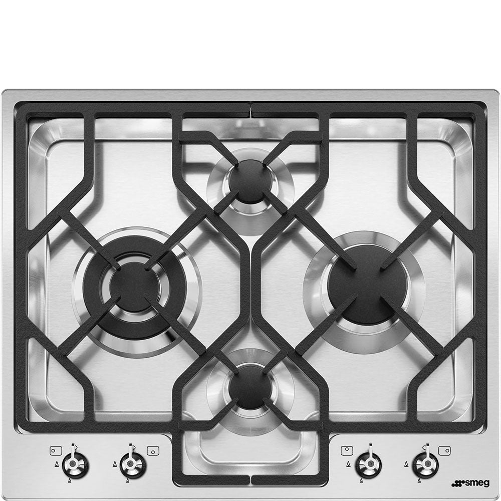 PGF64-4 Smej Cooker, 60cm, Steel, 4 Burners