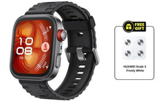 HUAWEI WATCH FIT 4 Pro Smart Watch, 1.82" Display, Sapphire Glass, GPS for Pro-Level Outdoor Sports, ECG, up to 10Day Battery Life, iOS & Android, Black + FREE HUAWEI Scale