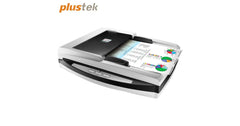 Plustek PL4080 - High Speed Versatile Scanner, Flatbed + ADF All in one. with 50 Sheet Document Feeder and A4 Size Flatbed scan Special Design Suit for Multi Folded documents - CompuMe