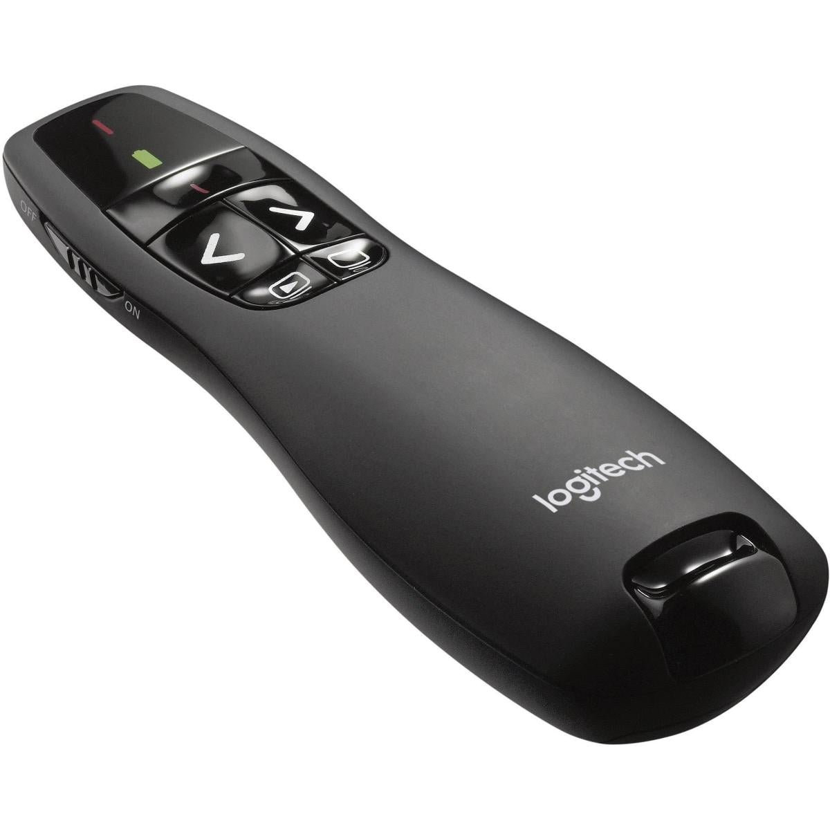 Logitech R400 Wireless Presenter Remote Clicker with Laser Pointer