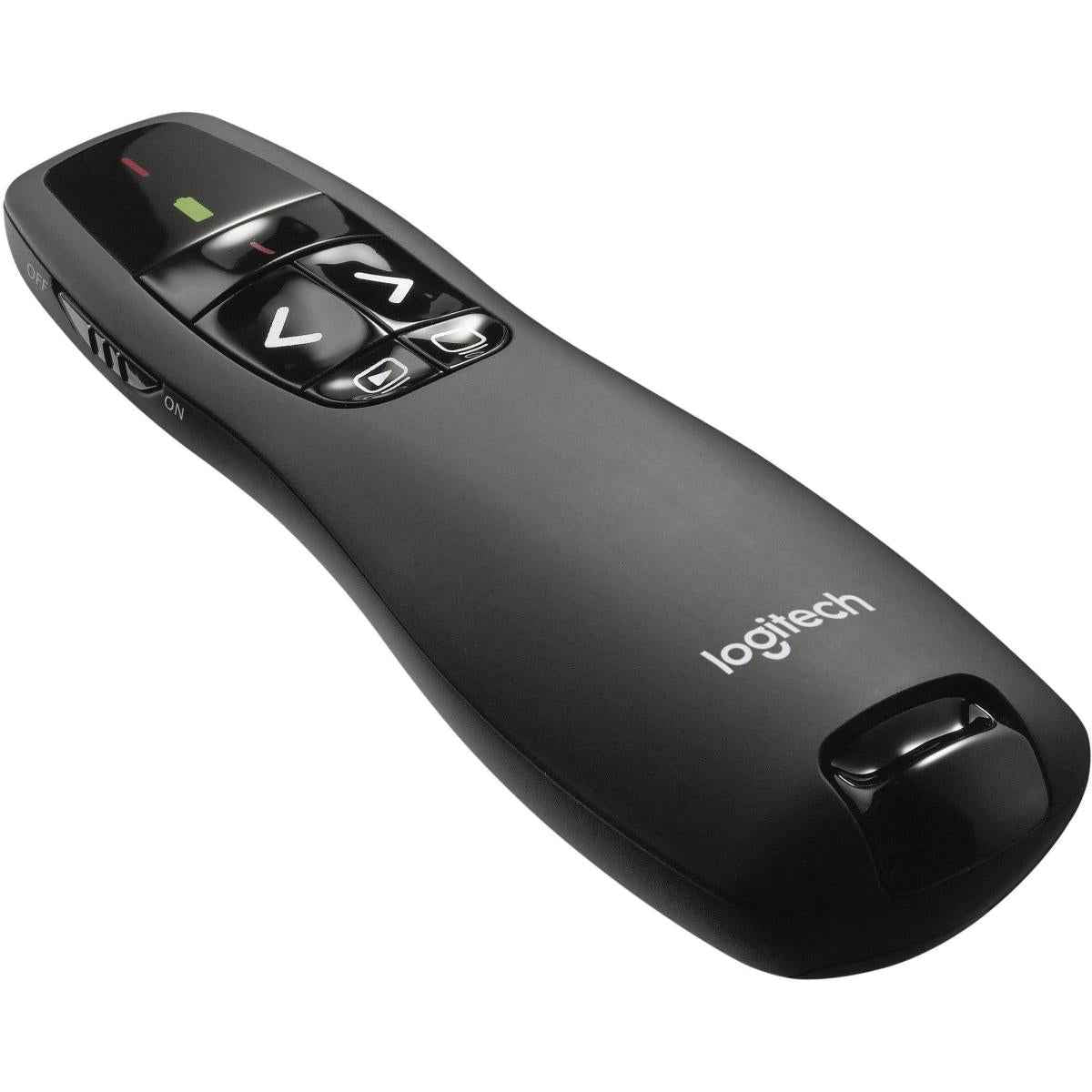 Logitech R400 Wireless Presenter Remote Clicker with Laser Pointer