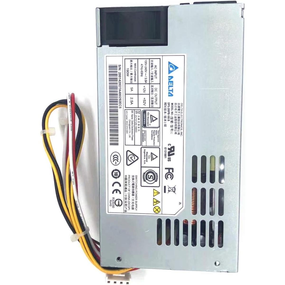 Delta Power Supply DPS-200PB-185B 190W for Delta AC100-240V 3.5A 47-63HZ