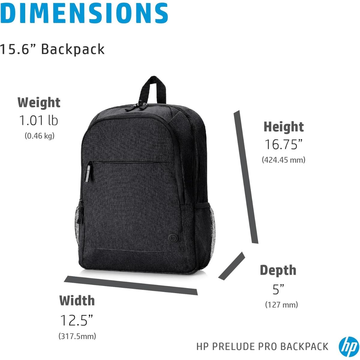 Hp Prelude Pro Backpack Fits 15.6 Hp Prelude Pro Backpack Fits 15.6