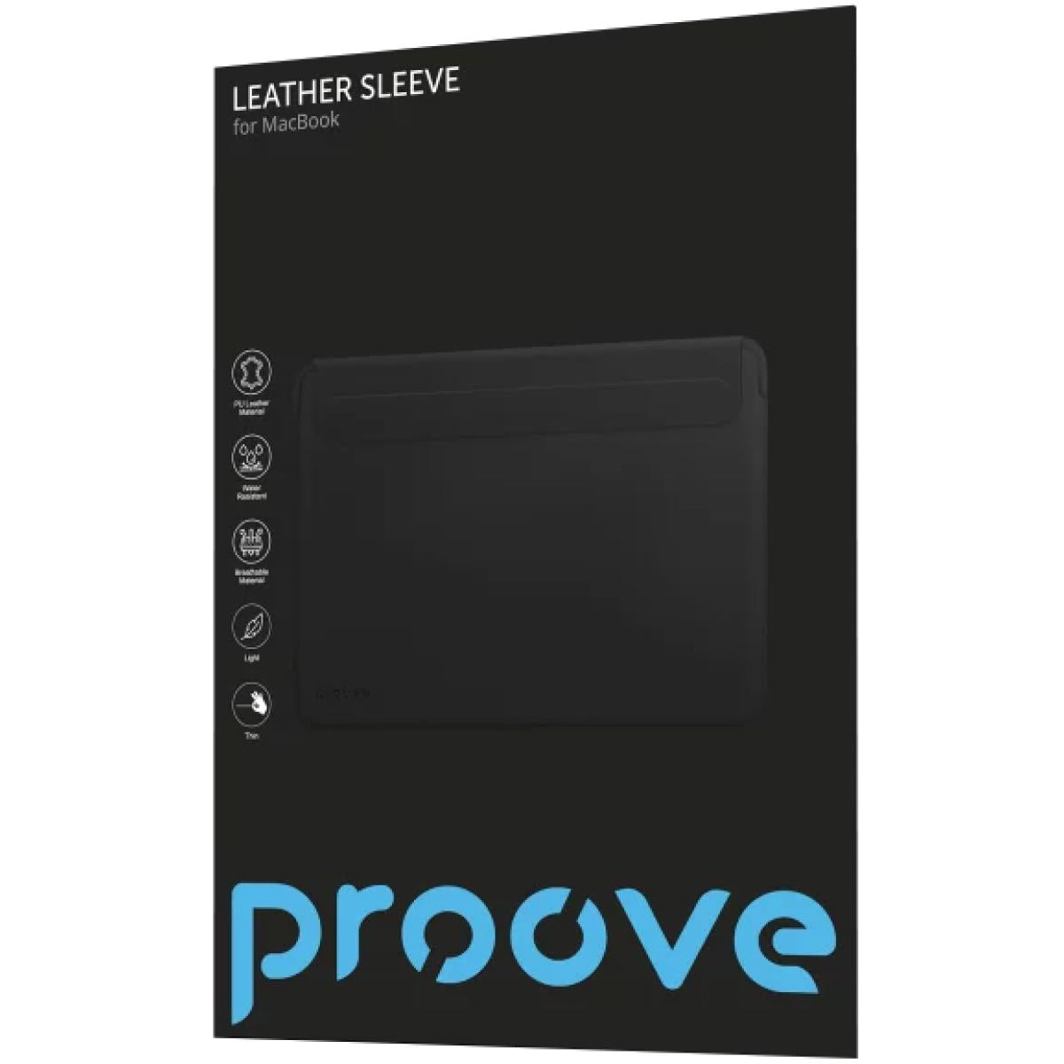 Proove Leather Sleeve Macbook Support 13.6