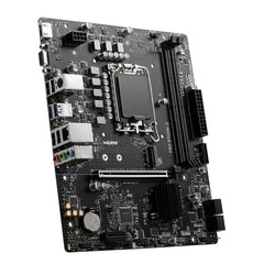 MSI PRO B760M - E, Intel 14th 13th 12th Series, LGA 1700/DDR5/PCIe 4.0/1xM.2 - mATX Gaming MotherBoard