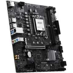 MSI PRO B860M-E, Intel Core Ultra (Series 2), LGA 1851/DDR5/PCIe 5.0/2xM.2 - mATX Gaming MotherBoard
