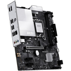 MSI PRO H810M-B, Intel Core Ultra (Series 2), LGA 1851/DDR5/PCIe 5.0/1xM.2 - mATX Gaming MotherBoard