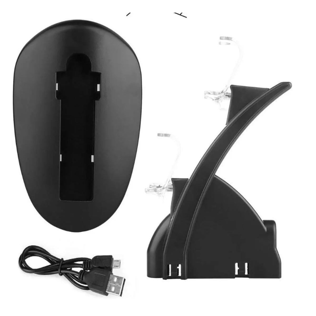 Dual USB Charging Stand Dock for PS4 Controllers Gamepad Slim & Pro