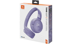 Jbl Tune 520bt Bluetooth 5.3 On Ear Headphones With Jbl Pure Bass Sound & Hands Free Calls 57 Hour Battery Life Purple