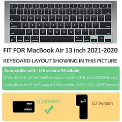 COVER FOR MACBOOK KEYBOARD WITH ARABIC LANGUAGE A2179, A2337, APPLE M1 CHIP (US LAYOUT) WITH TOUCH ID