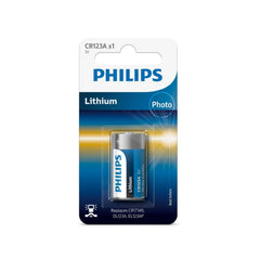 Philips Batteries Lithium CR123A (1 Pack)