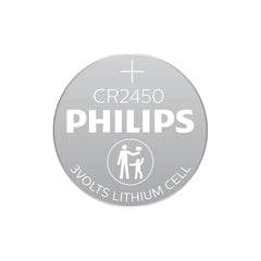 Philips Batteries Lithium Coin CR2450 (5 Pack)