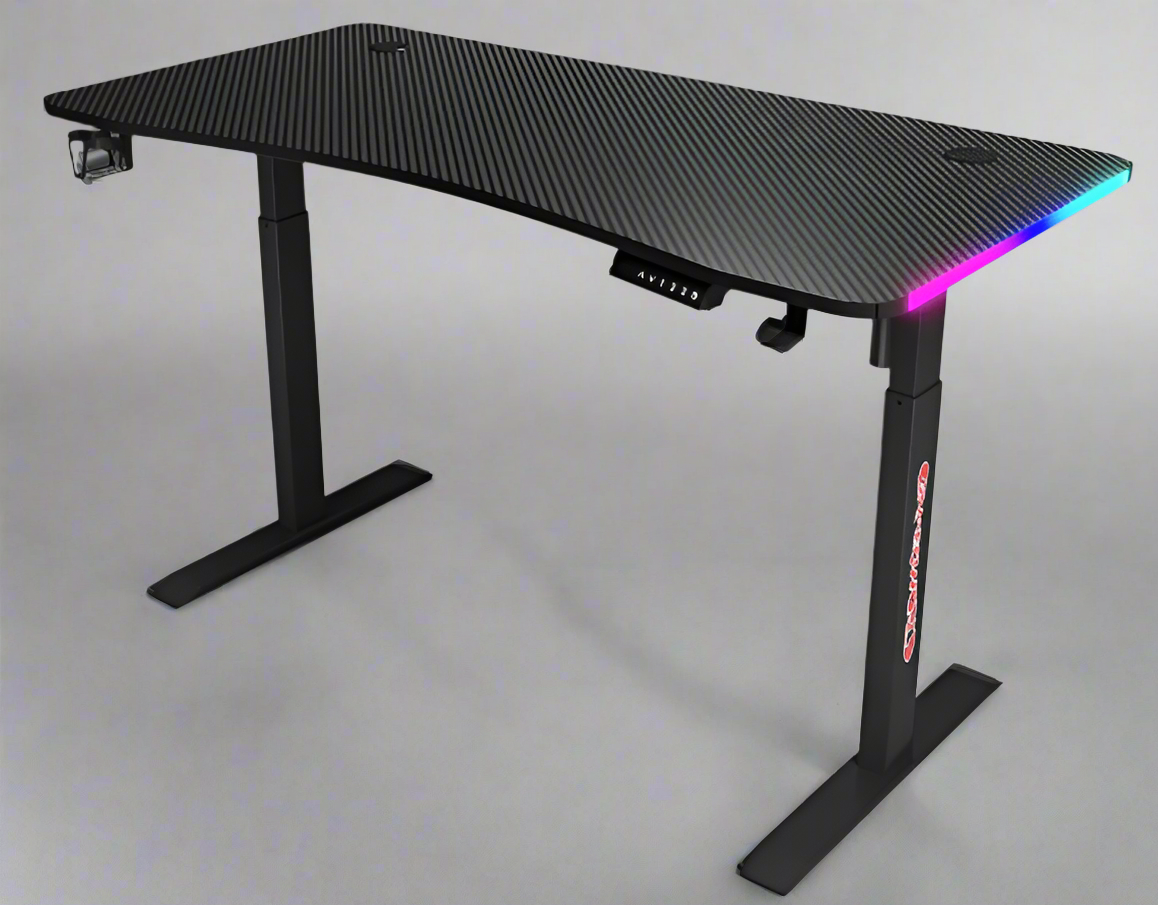 FEEX Y101 Adjustable Gaming Desk - Black