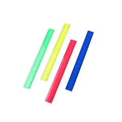 Plastic Ruler 30cm, Colored
