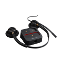 HP Poly EncorePro 520 Binaural Headset +Quick Disconnect, 5.6mm Speaker Size, Omnidirectional Microphone, Stereo Headphones, 13.5cm Boom Mic Length, 78.5cm Cable Length, Black, w/ QD to M22/RJ11 Cable