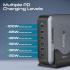 Promate Powerbase GAN285 285w Gan Charging Station, 1.5 meter, USB cable