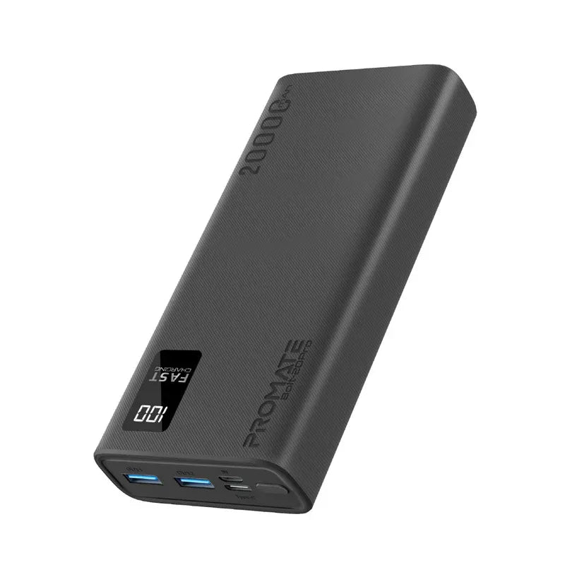 Promate Bolt-20Pro.Black, Power Bank