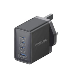 Promate GaNPort4-67PD.Black, Charger