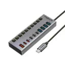 Promate GegaHub-5G, Multi-Port 5Gbps Data & Charging Hub