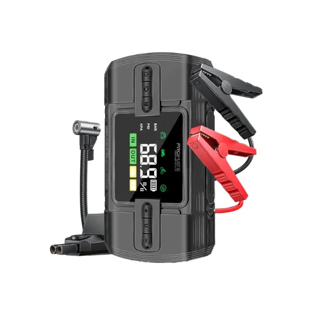 Promate PatrolPack-3, Jump Starter & Air Compressor
