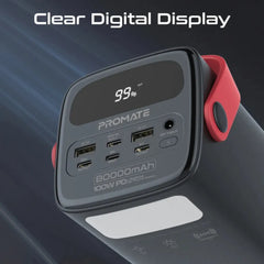 Promate PowerMine-80Pro , 80000mAh, Power Station