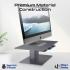 Promate Raizer 8 In 1 Eleric Monitor And Laptop Riser Stand, 5gbps, RGB