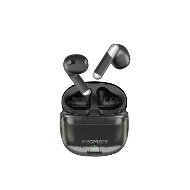 Promate TransPods.Black, TWS Earbuds