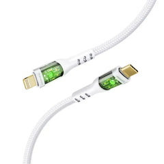 Promate transline-CI . White, SB-C to Lightning Cable