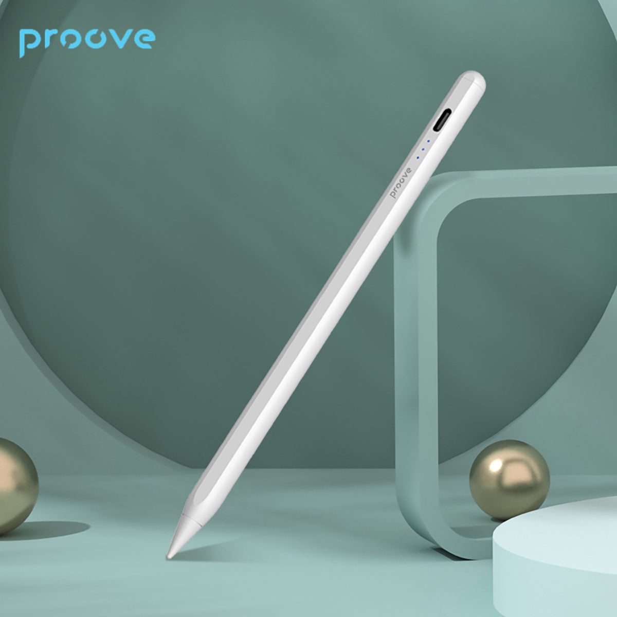 Proove Magic Wand Asp 01 Aive Version Stylus For Students & Office Work Usb C Charging, Aive Working Time 9 Hours White Proove Magic Wand Asp 01 Aive Version Stylus For Students & Office Work Usb C Charging, Aive Working Time 9 Hours White