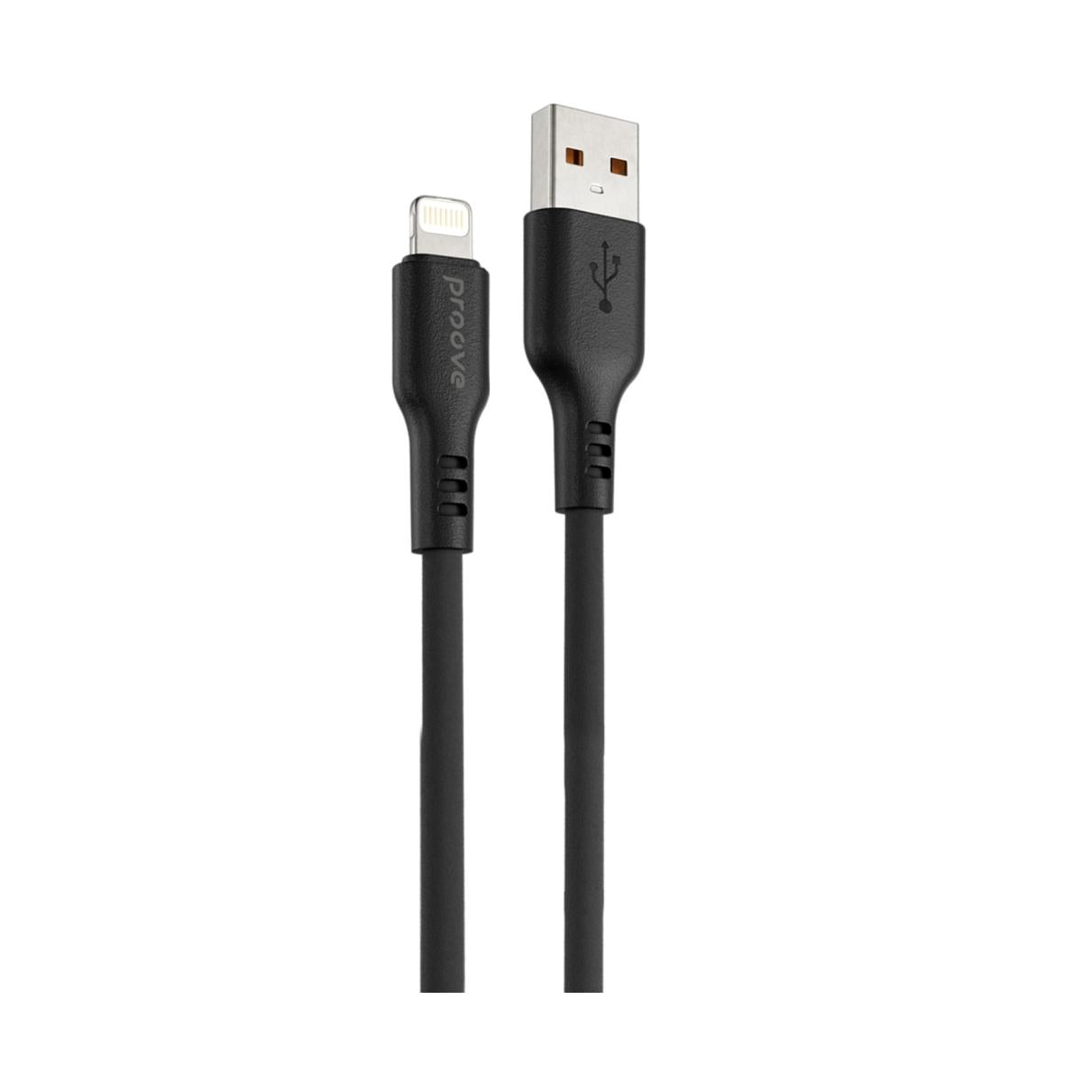 Proove Rebirth Usb A To Lightning 2.4a 1m Black Proove Rebirth Usb A To Lightning 2.4a 1m Black