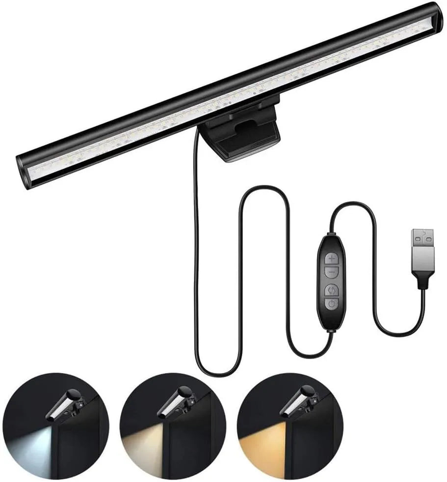 Usb E Reading Led Lamp Monitor Light Bar 3 Adjustable Color Temperature