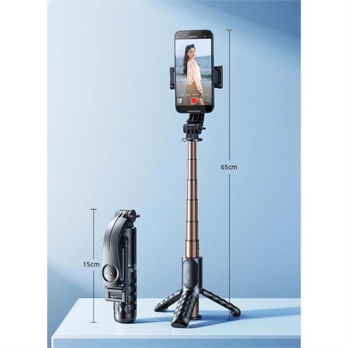 Rtako Q10r Mini Selfie Stick Pocket Sized 65cm Portable Anti Shake, Selfie Live Broadcast Black Rtako Q10r Mini Selfie Stick Pocket Sized 65cm Portable Anti Shake, Selfie Live Broadcast Black