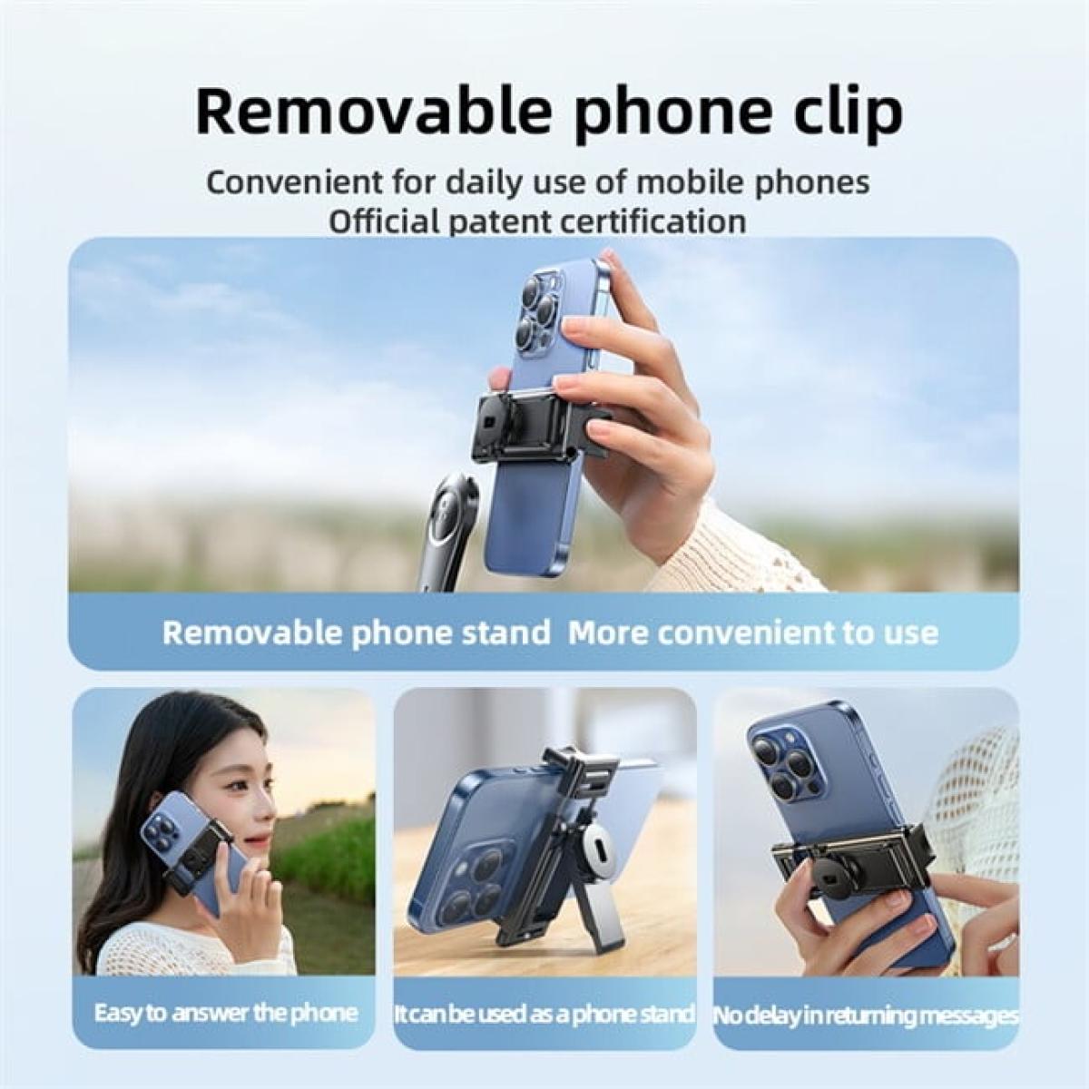 Rtako Q10r Mini Selfie Stick Pocket Sized 65cm Portable Anti Shake, Selfie Live Broadcast Black Rtako Q10r Mini Selfie Stick Pocket Sized 65cm Portable Anti Shake, Selfie Live Broadcast Black