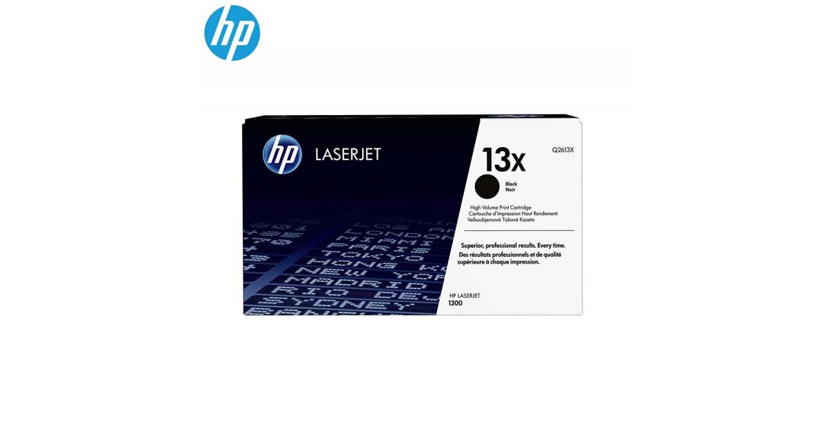 HP Q2613X HP13X Laser Toner Cartridge High Yield (Original) - CompuMe