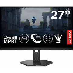 Lenovo Legion 27Q-10 Gaming Monitor - 27" QHD 2K IPS Display - 240Hz Refresh Rate - 0.5 ms MPRT - 99% sRGB - AMD FreeSync™ Premium - Ergonomic Stand - HDMI 2.1 & DP