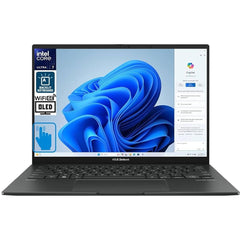 Asus Zenbook 14 Oled (2024) Q415ma Intel Core Ultra 5 H Serise Powerful 14 Cores W/ Intel® Ai Boost Npu & Oled Touch Screen Display Gray - CompuMe