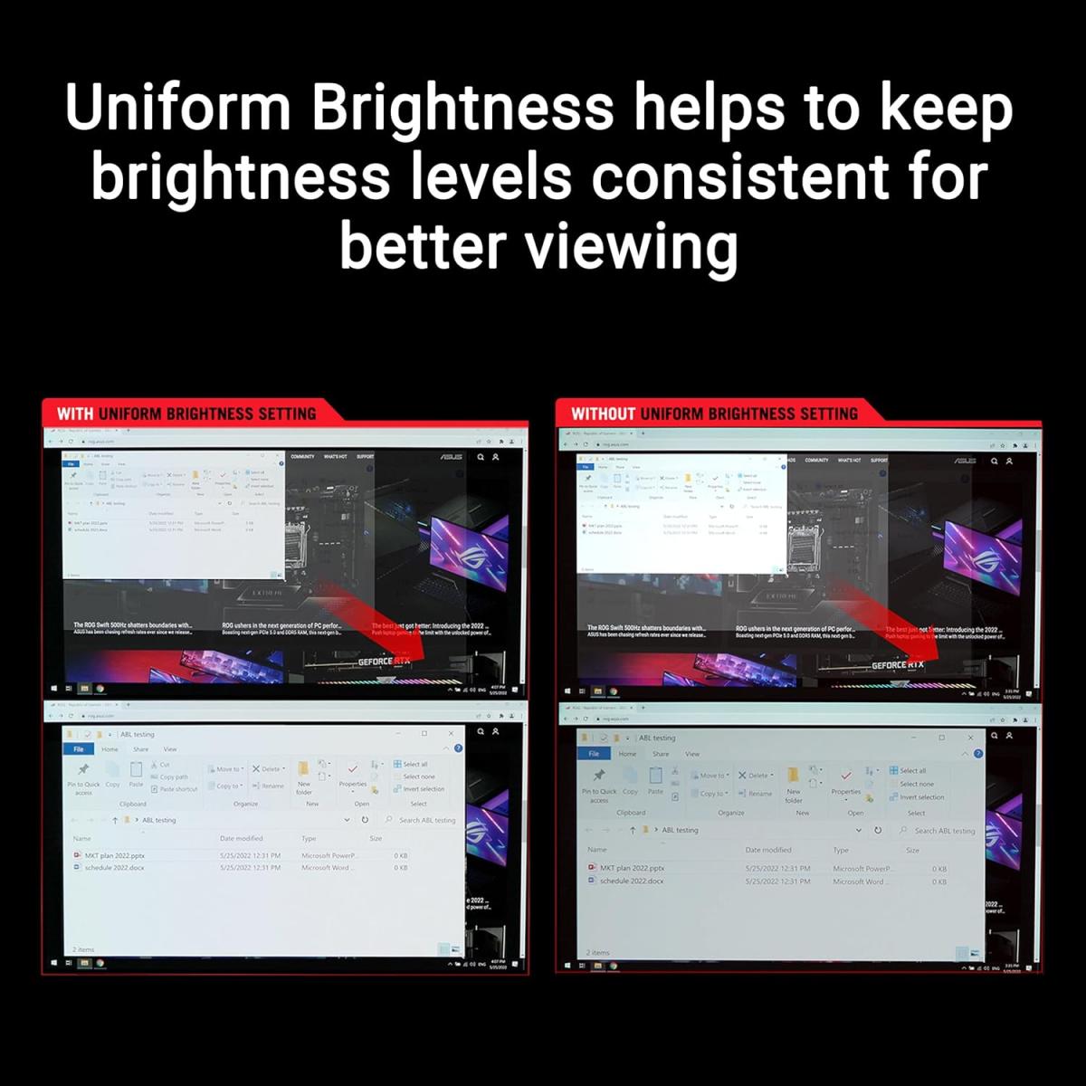ASUS 4K monitor for display setup