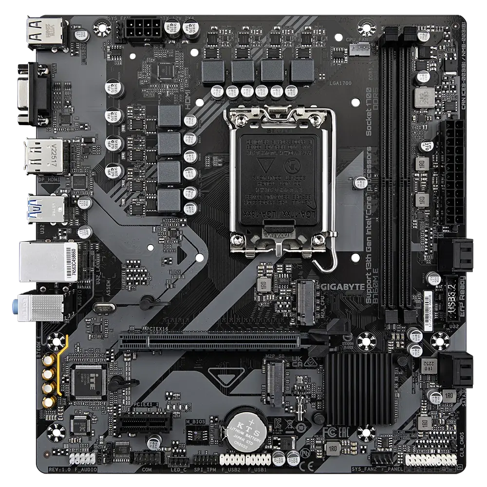 Gigabyte motherboard for desktop computer builds