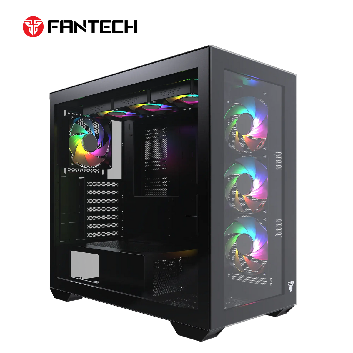 Fantech CG87 LUMINA XL Full Tower Gaming Case - Black