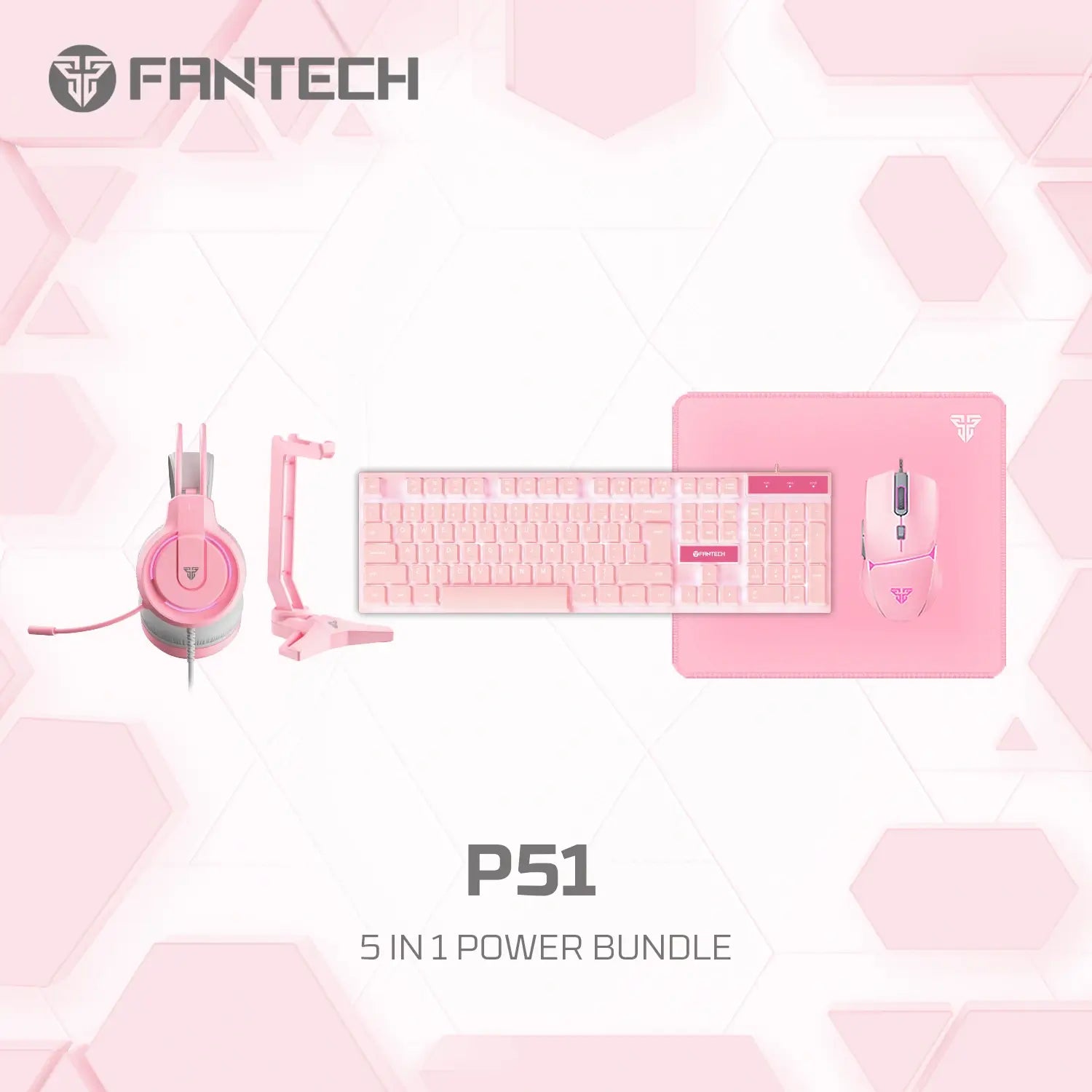 Fantech keyboard and mouse combo for computer setup