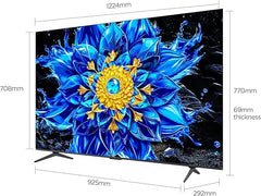 TCL 55P8L 55 Inch 4K QD-Mini LED Smart TV with Gaming Features