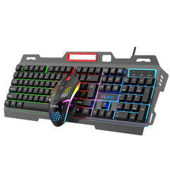 QS-602 Gaming RGB Wired USB Keyboard & Mouse Combo