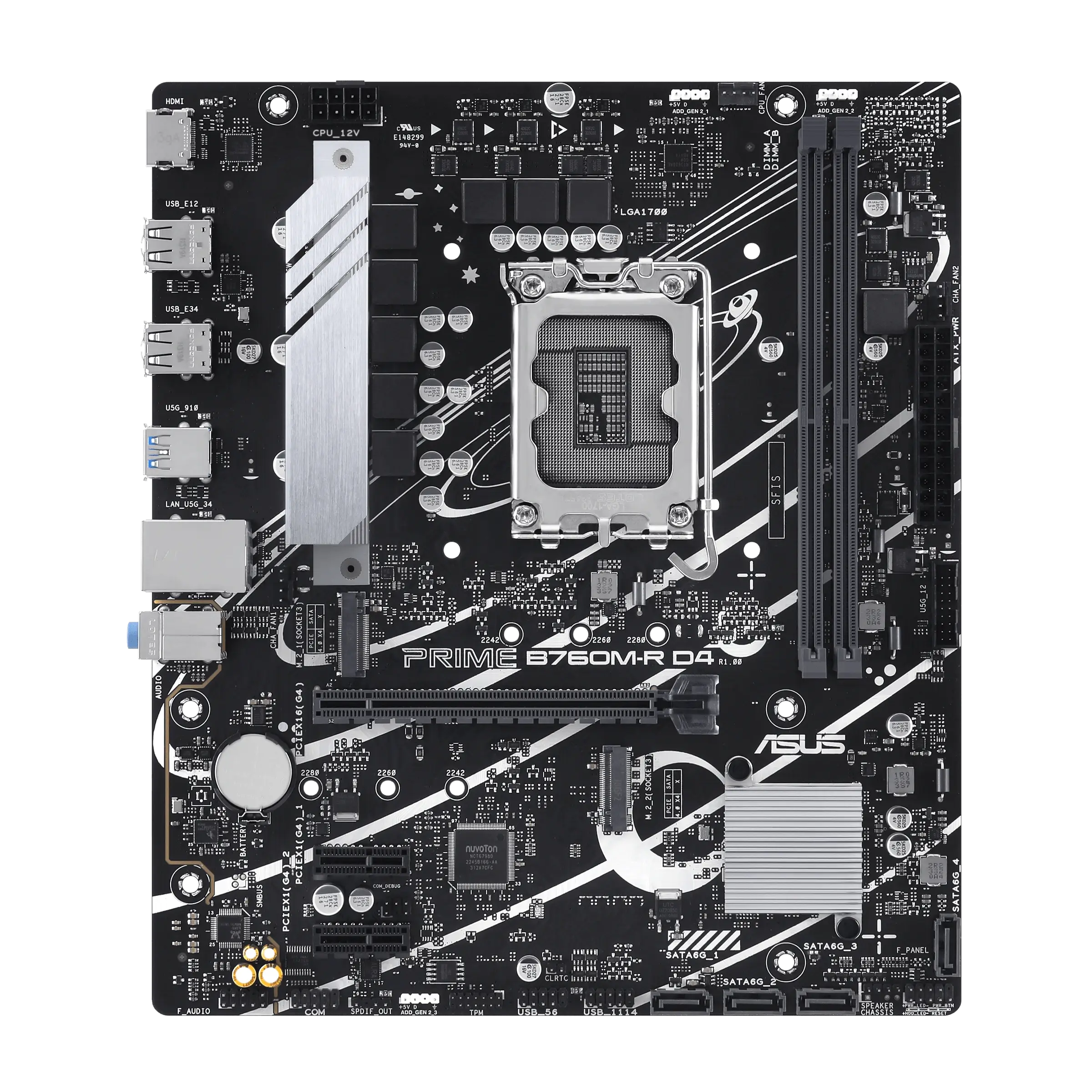 Asus Prime motherboard for desktop computer builds